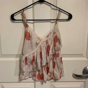 Small free people tank top